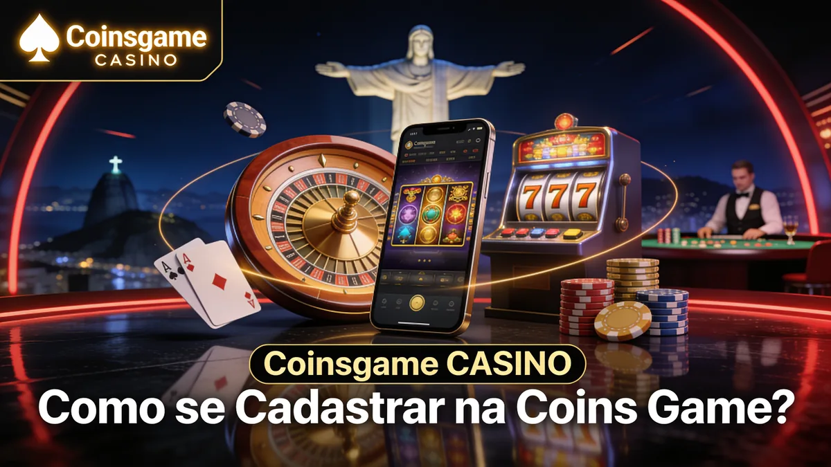 Como se Cadastrar na Coins Game?: coinsgame guide for players in Brazil
